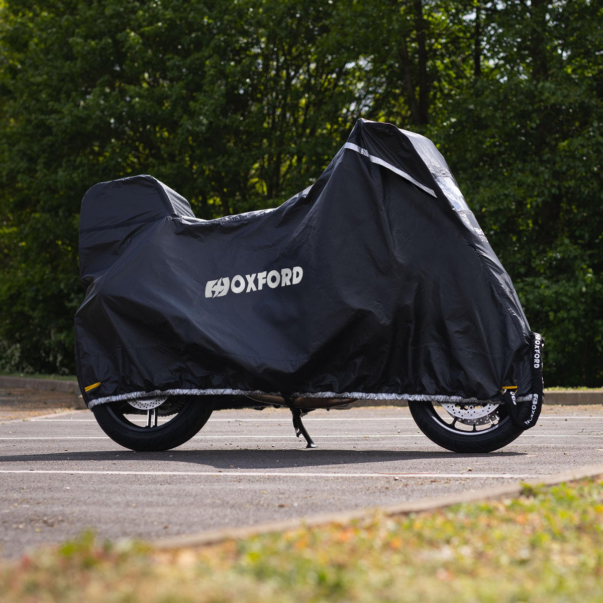Waterproof Motorcycle Top Box Cover – Medium, Black