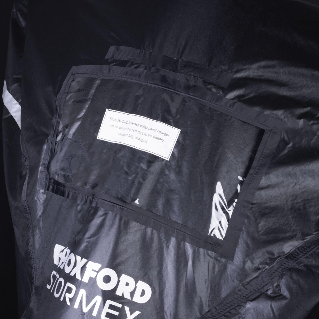 Waterproof Motorcycle Top Box Cover – Medium, Black